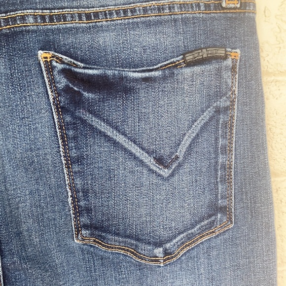 Hudson Brix High Rise Crop Flare In Lonestar 30 - Picture 6 of 9